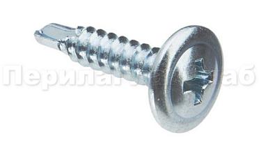 Саморез с пресс-шайбой и сверлом 4,2х19 мм, оцинковка М-3307 купить в Екатеринбурге