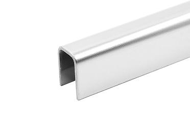 Профиль П-образный, L=2500 мм, t=1 мм, для стекла 8 мм, полир. (AISI 304) t115 PSS купить в Екатеринбурге