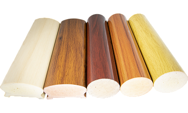 Комплект образцов ПВХ поручня фигурный + текстурный (5 видов) Фk889  купить в Екатеринбурге