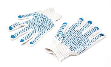 Перчатки х/б, точка Ф-0809 купить в Екатеринбурге Перчатки х/б, точка Ф-0809 купить в Екатеринбурге