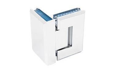 Петля для душевой кабины стекло-стекло 90° 90х55 мм полированный  t304 PSS купить в Екатеринбурге