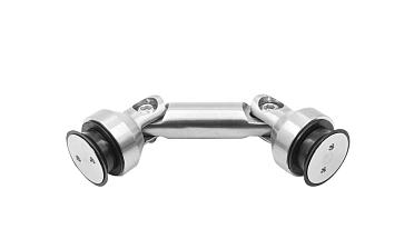 Крепление стекло-стекло, штанга 60 мм, под зенковку tt202-60 SSS купить в Екатеринбурге