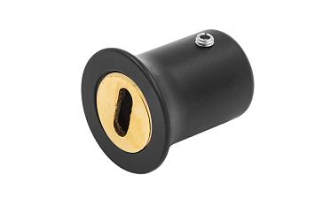  Соединитель стена-труба 19 мм, цинк, черный t907 BZn  купить в Екатеринбурге