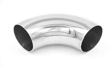 Отвод поручня под сварку удлиненный Ø50.8х1.5 мм, 400 Grit, (AISI 304) k021-3 купить в Екатеринбурге