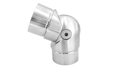 Поворот литой, внутренний, шарнирный, под Ø50.8х1.5 мм, шлифованный, AISI 304 Фk011-6 купить в Екатеринбурге Поворот литой, внутренний, шарнирный, под Ø50.8х1.5 мм, шлифованный, AISI 304 Фk011-6 купить в Екатеринбурге