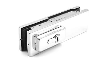 Замок центральный с прямоугольным ригелем, полированный, вырез 13 t152 PSS купить в Екатеринбурге