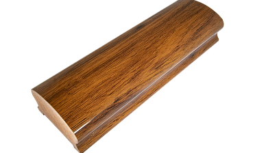 Пластиковый поручень фигурный текстурный, цвет Венге, длина 4м k897-3  купить в Екатеринбурге