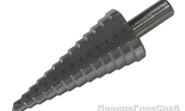 Сверло ступенчатое HSS 6-30 мм k447 купить в Екатеринбурге