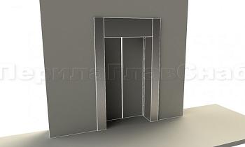 Облицовка портала лифта в Екатеринбурге. Готовые проекты ПерилаГлавСнаб