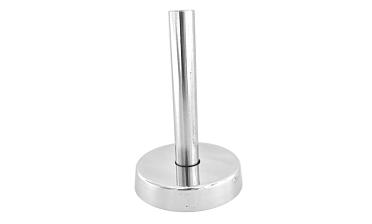 Наконечник палец (солдатик) на стойку Ø42.4х1.5 мм, без ложемента, удлиненный, с декоративной крышкой, полированный (сталь 3/AISI 304) k535-2 купить в Екатеринбурге