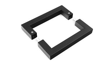 Ручка-скоба 171х20х20 мм, нержавеющая сталь AISI 304, черная t667 Bl купить в Екатеринбурге