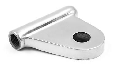 Крепление стеклодержателя (рутеля) к ванте (серьга) (AISI304) k659 купить в Екатеринбурге