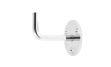 Кронштейн для перил к стене без ложемента, Ø60х3 мм k009-4 купить в Екатеринбурге Кронштейн для перил к стене без ложемента, Ø60х3 мм k009-4 купить в Екатеринбурге