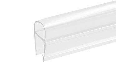 Уплотнитель для стекла в душевую кабину 8 мм, дверь-стекло 2200 мм t212 купить в Екатеринбурге