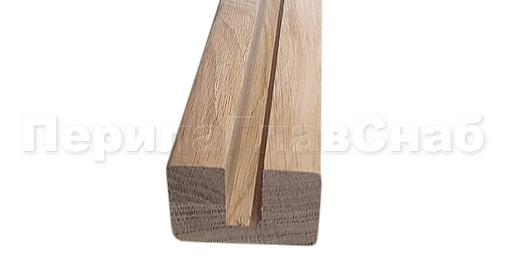 Поручень Дуб профильный  в Екатеринбурге. Комплектующие для лестничных ограждений и перил ПерилаГлавСнаб