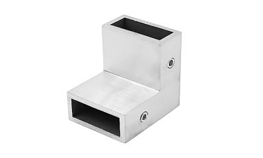 Соединитель труба-труба 90°, для трека 30х10 мм, 90°, AISI 304, шлифованный t460 SSS купить в Екатеринбурге