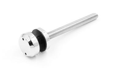 Комплект торцевого крепления несущего стекла, гайка-шайба Ø50х10х18 мм с внутренней резьбой М16(для оцинковки), полированный AISI 304, уценка k277-7-У купить в Екатеринбурге