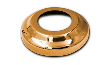 Низ стойки Ø38.1 мм, S=0.8 мм, внешний Ø78х12 мм, золото Фk007-88 купить в Екатеринбурге Низ стойки Ø38.1 мм, S=0.8 мм, внешний Ø78х12 мм, золото Фk007-88 купить в Екатеринбурге