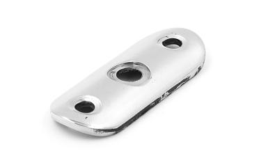 Лодочка (ложемент) под поручень Ø38,1 мм, литой, полированный, нержавеющая AISI 304 k046-38 купить в Екатеринбурге