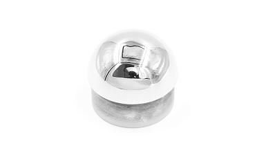 Заглушка литая сферическая на трубу Ø42.4х1.5 мм (AISI 304) полированная k272  купить в Екатеринбурге