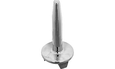 Наконечник палец (солдатик) на стойку Ø38.1 мм, без ложемента, литой, полированный, повышенной коррозионной стойкости, под сварку, облегченный, нержавеющий AISI 316, k034-3 купить в Екатеринбурге Наконечник палец (солдатик) на стойку Ø38.1 мм, без ложемента, литой, полированный, повышенной коррозионной стойкости, под сварку, облегченный, нержавеющий AISI 316, k034-3 купить в Екатеринбурге