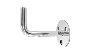 Пристенок без ложемента, вынос 70х45, Ø48х3мм, сварной, полированный, (AISI 304) k009-999 купить в Екатеринбурге Пристенок без ложемента, вынос 70х45, Ø48х3мм, сварной, полированный, (AISI 304) k009-999 купить в Екатеринбурге