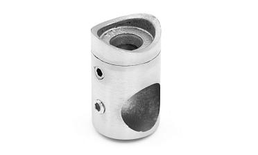 Ригеледержатель на стойку Ø38.1х16.8 мм, шлифованный, литой (AISI 304) k018-3 купить в Екатеринбурге