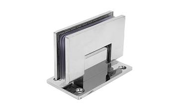 Петля для душевой кабины стена-стекло 90° 90х55 мм AISI 304 полированная t301-2 PSS купить в Екатеринбурге