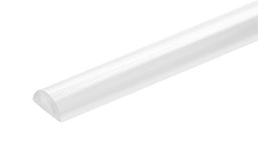 Порог для душевых пластиковый 3000 мм, прозрачный, t218 купить в Екатеринбурге