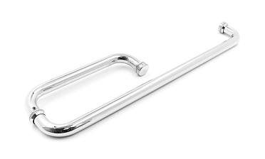 Дверная ручка-скоба 19х450х200 мм, полированная, AISI 304 t626-19 PSS купить в Екатеринбурге
