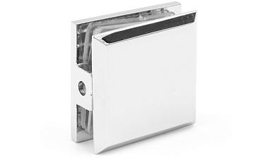 Коннектор для душевой стена-стекло 45х45, латунь-хром t730-2 PC купить в Екатеринбурге