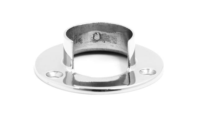 Фланец для трубы Ø42.4 мм, литой, полированный (AISI 304) k231-2 Фланец для трубы Ø42.4 мм, литой, полированный (AISI 304) k231-2