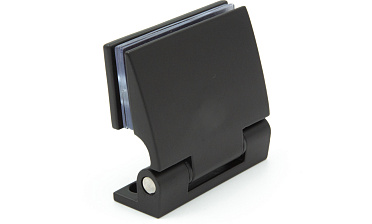 Петля для душевой стена-стекло 90°, односторонняя, без реза, нержавеющая сталь AISI 304, черная t315 BL  купить в Екатеринбурге Петля для душевой стена-стекло 90°, односторонняя, без реза, нержавеющая сталь AISI 304, черная t315 BL  купить в Екатеринбурге