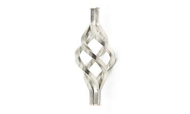 Декоративная вставка (корзинка) для стойки Ø25 мм, k388 купить в Екатеринбурге