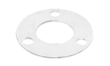 Фланец стойки 38/80 х 2 мм, 3 отв х М10 х 20, черный металл k116-38-8 купить в Екатеринбурге