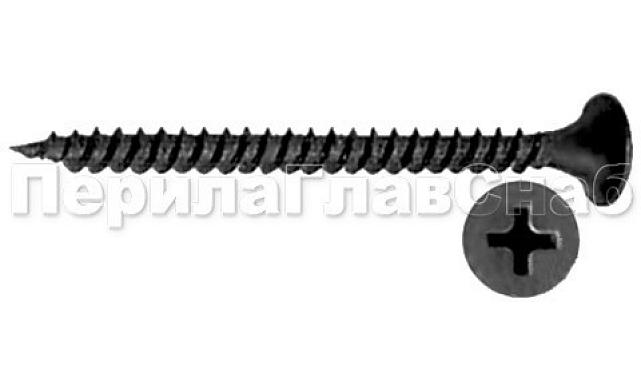 Саморез 3,5х15 д/гипсокартона черн. М-4099