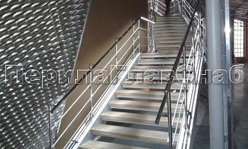 Нержавеющие перила и ограждения с подсветкой в Екатеринбурге. Готовые проекты ПерилаГлавСнаб