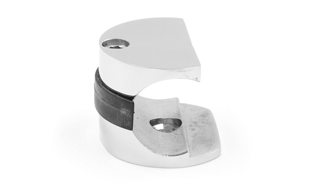 Крепление трубы к стене, AISI 304, полированное t830 PSS 2 Крепление трубы к стене, AISI 304, полированное t830 PSS 2