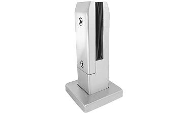 Стеклодержатель литой напольный, плоский 50х50х190 мм, шлифованный (AISI 304) Фk275-2 купить в Екатеринбурге