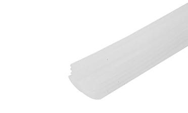 Рассеиватель света для поручня с пазом 24х24 выпуклый (хлыст 3 метра) k777-1 купить в Екатеринбурге