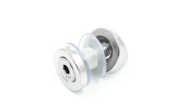 Стеклодержатель точечный для трубы Ø38.1 мм, штампованный, полированный (AISI 304) k074 купить в Екатеринбурге Стеклодержатель точечный для трубы Ø38.1 мм, штампованный, полированный (AISI 304) k074 купить в Екатеринбурге