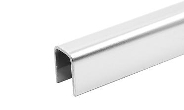 Профиль П-образный, L=2000 мм, t=1.5 мм, для стекла 10 мм, полир. (AISI 304) Ф-1146 купить в Екатеринбурге