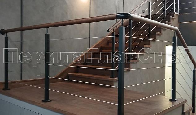 Перила на тросах в Екатеринбурге. Готовые проекты ПерилаГлавСнаб