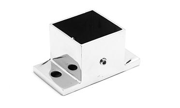 Фланец для трубы 40х40, укороченный, полированный, литой AISI 304 k553 купить в Екатеринбурге