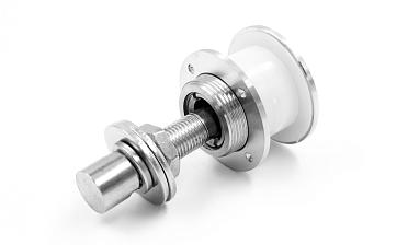 Рутель для крепления козырьков на ванты, разборный, для стекла 10-26 мм, нержавеющая сталь AISI 316, полированная k274-2 купить в Екатеринбурге