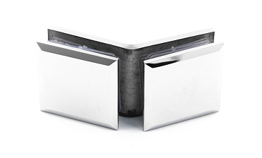 Коннектор для душевой стекло-стекло 135°, нержавеющая сталь AISI 304, полированная t736 PSS купить в Екатеринбурге Коннектор для душевой стекло-стекло 135°, нержавеющая сталь AISI 304, полированная t736 PSS купить в Екатеринбурге