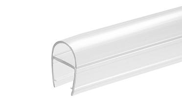 Уплотнитель для стекла 10 мм, дверь-стекло 2200 мм t216 купить в Екатеринбурге