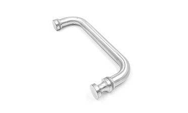 Дверная ручка с кнобом для стекла 8-10 мм, 19х201 мм, отверстие 12 мм, шлифованная t623-200 SSS купить в Екатеринбурге Дверная ручка с кнобом для стекла 8-10 мм, 19х201 мм, отверстие 12 мм, шлифованная t623-200 SSS купить в Екатеринбурге