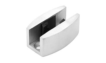 Направляющая для стеклянной двери, нержавеющая сталь AISI 304, шлифованная t834 SSS купить в Екатеринбурге