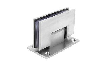 Петля для душевой кабины стена-стекло 90° 90х55 мм AISI 304 шлифованная t301-2 SSS купить в Екатеринбурге